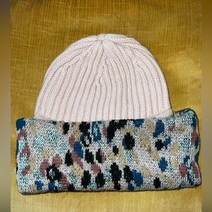 Missoni Made In Italy Women's Thick Knit Speckled-Rolled Cuff Wool Hat M RARE